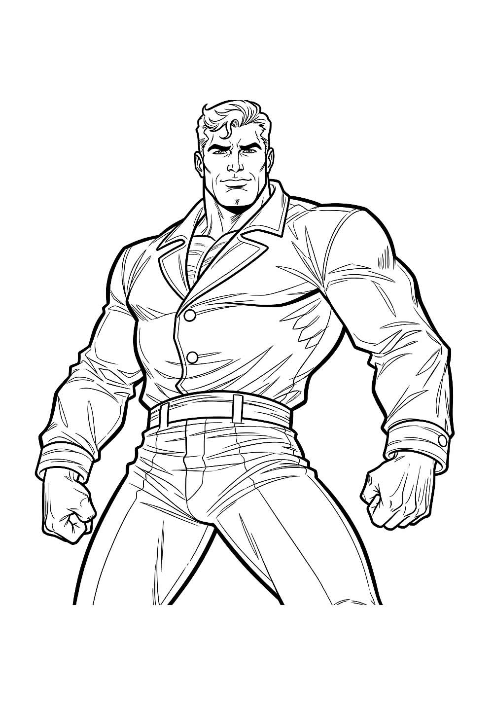 Homem Forte para pintar