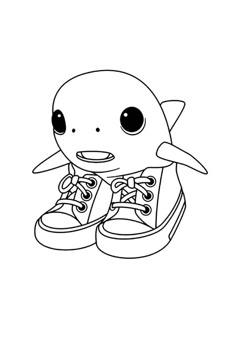 Desenhos de Tralalero Tralala para Colorir e Pintar - Tudo Para Colorir