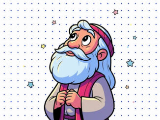 Desenhos de Abraão para colorir