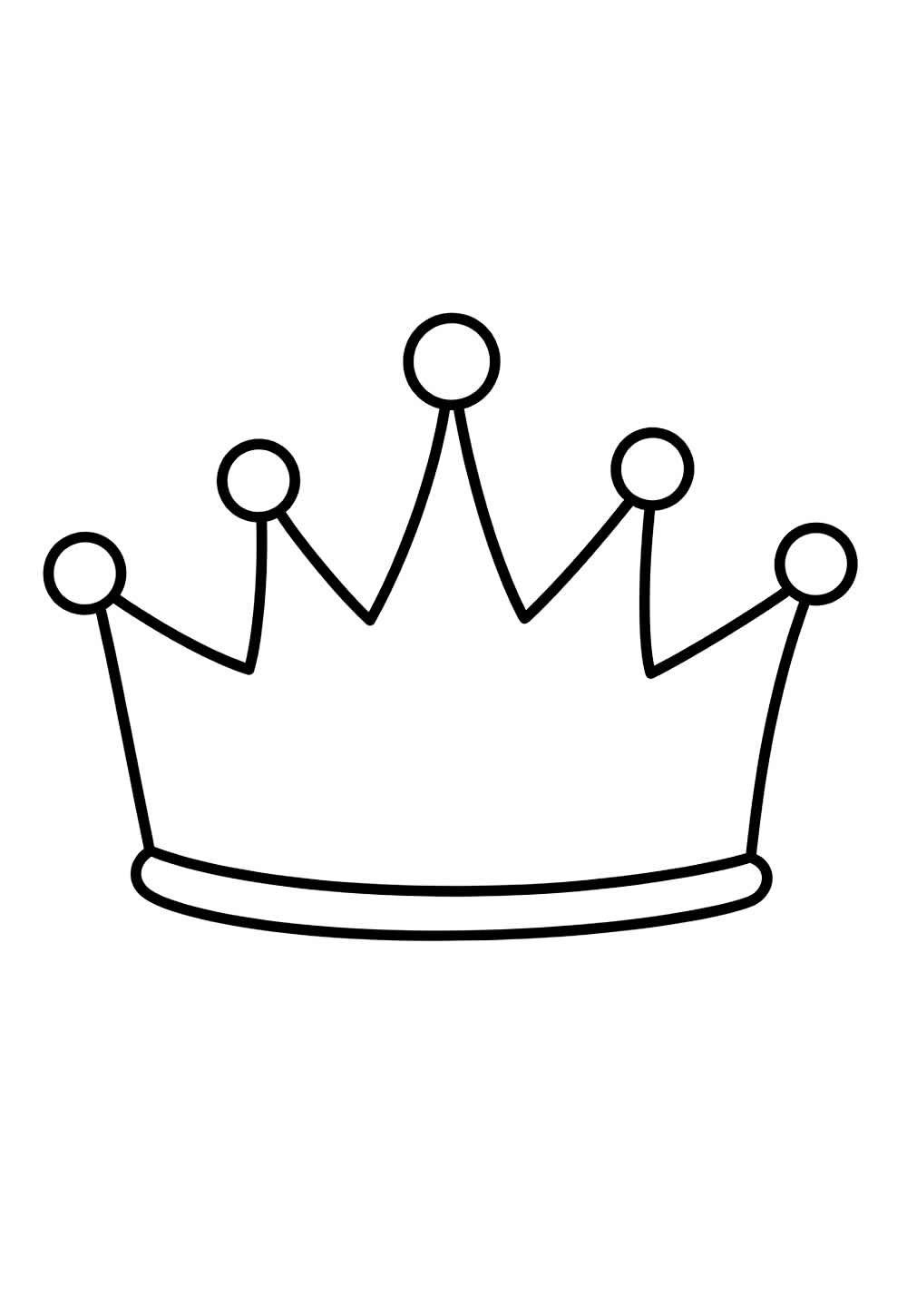 Desenho Simples de Coroa