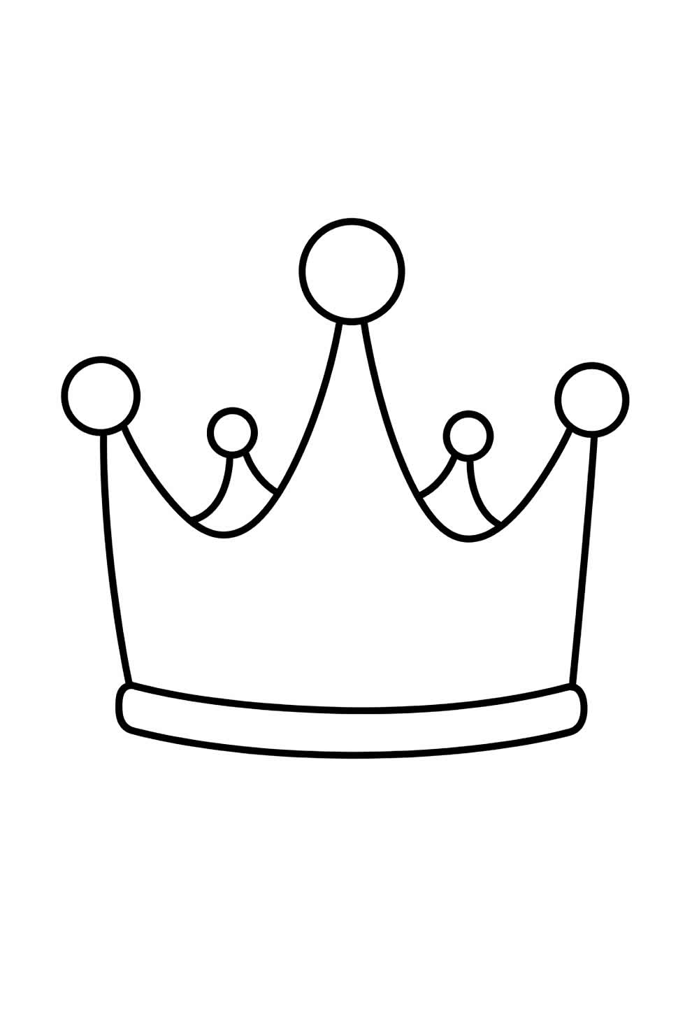 Desenho Fácil de Coroa