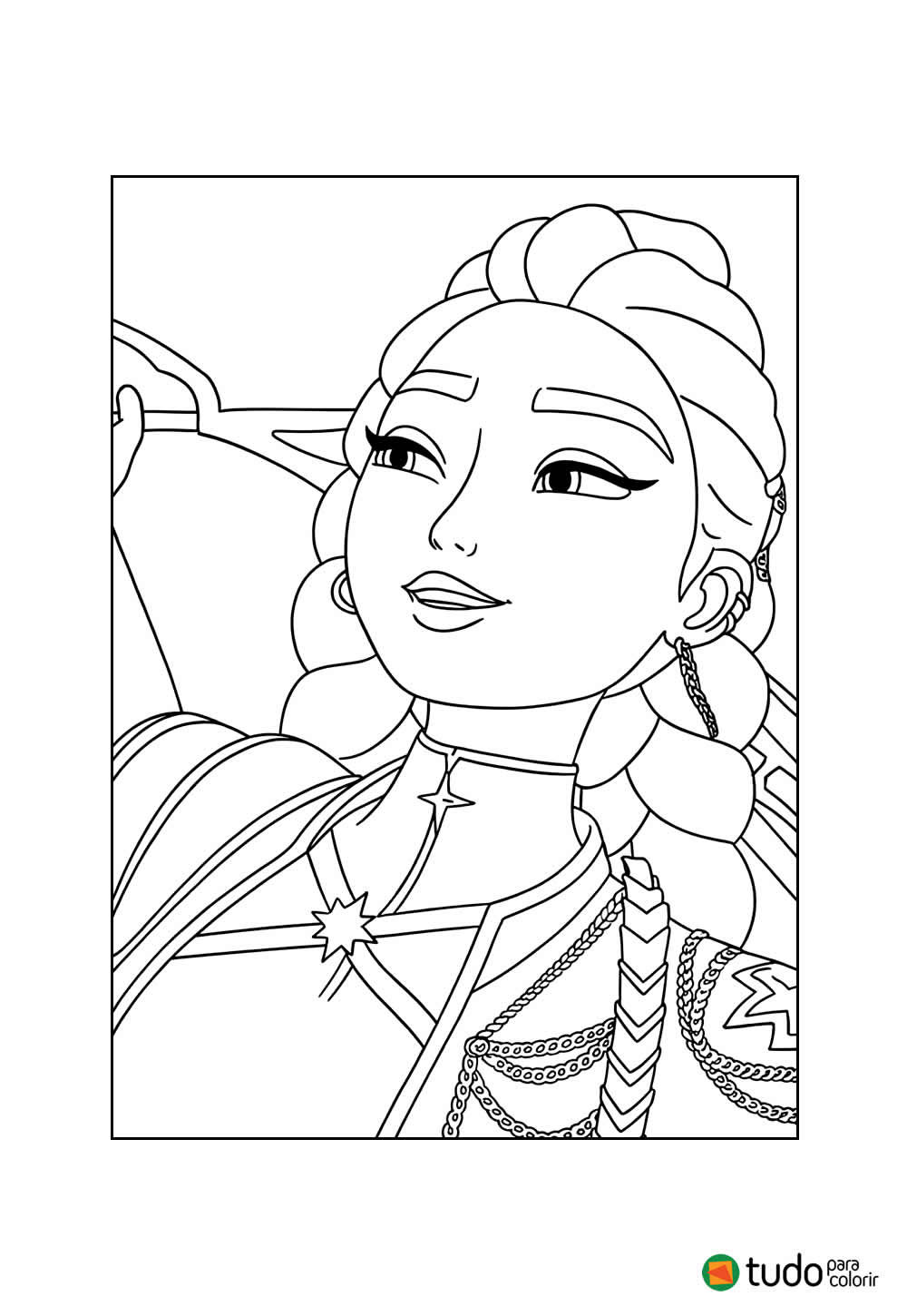 Desenho de Guerreiras do K-Pop