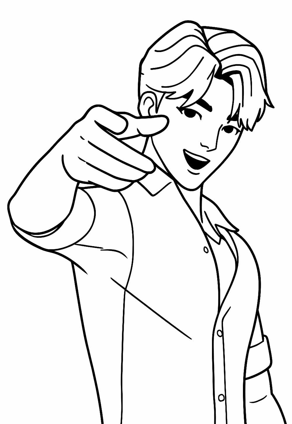 Desenhos Jinu Colorir