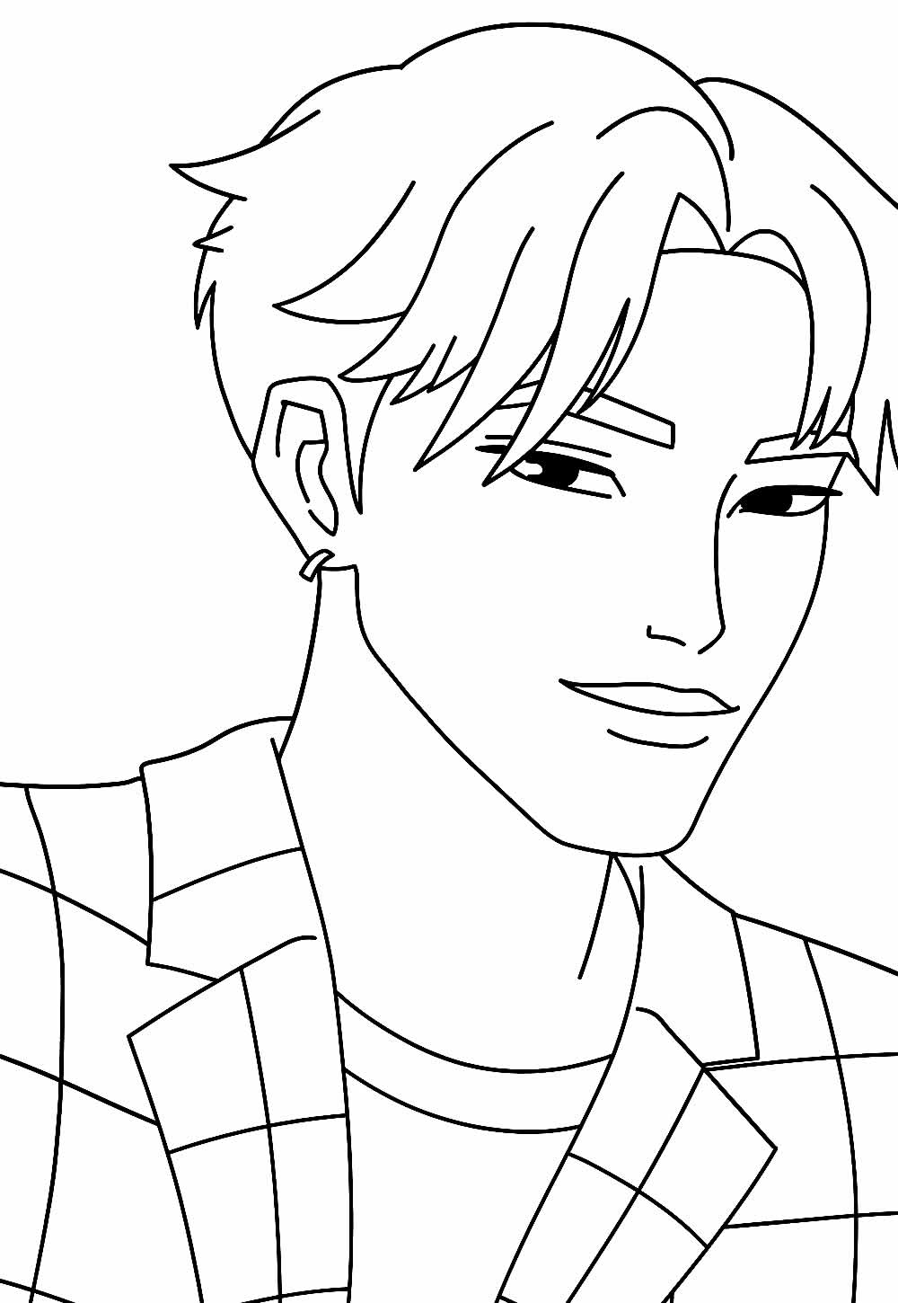 Desenhos Saja Boys Colorir