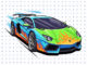 Desenhos de Lamborghini para colorir