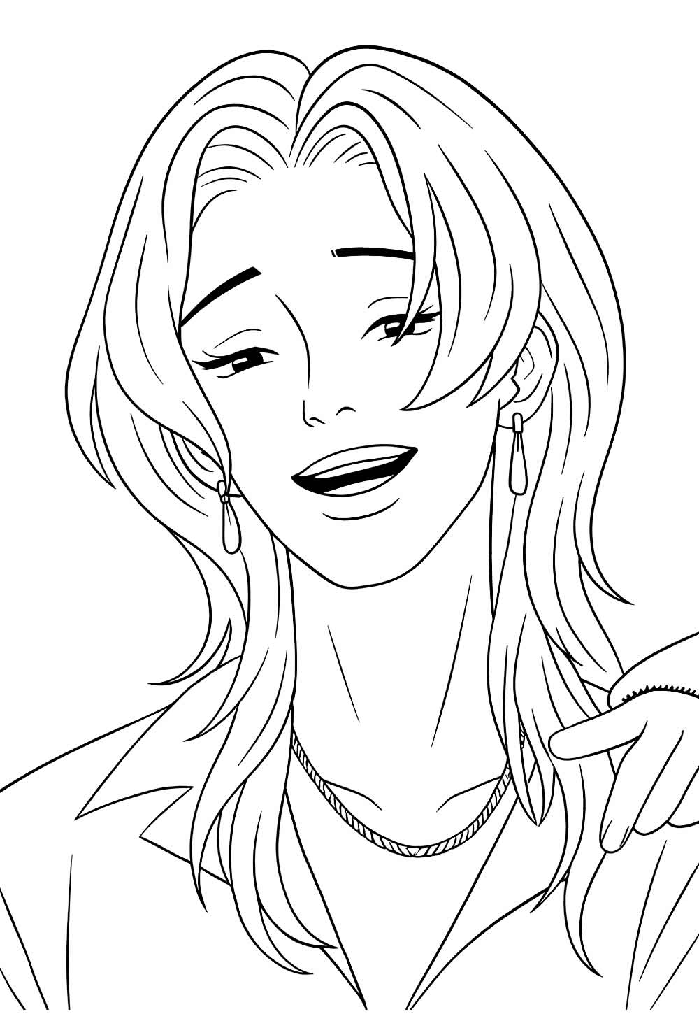 Saja Boys do Guerreiras do K-Pop para colorir