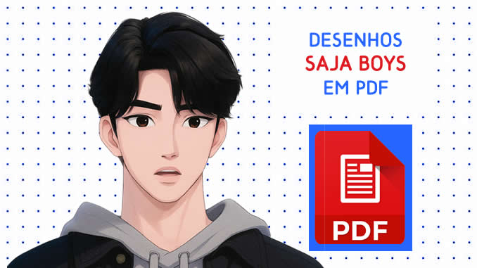 Desenhos de Saja Boys em PDF