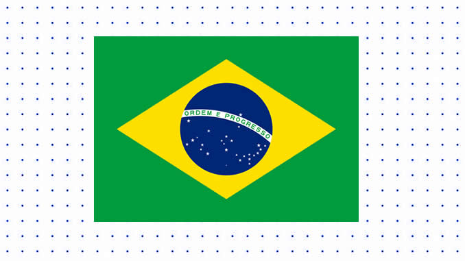 Imagem da Bandeira do Brasil para Imprimir