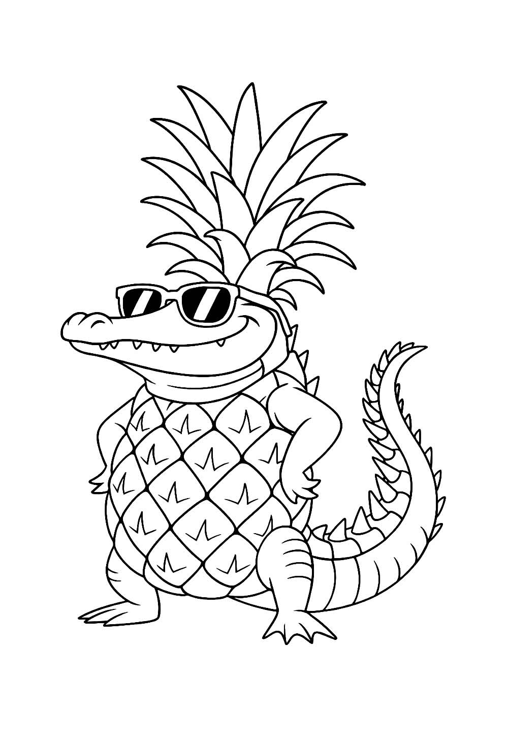 Desenhos Brainrot - Jacaré