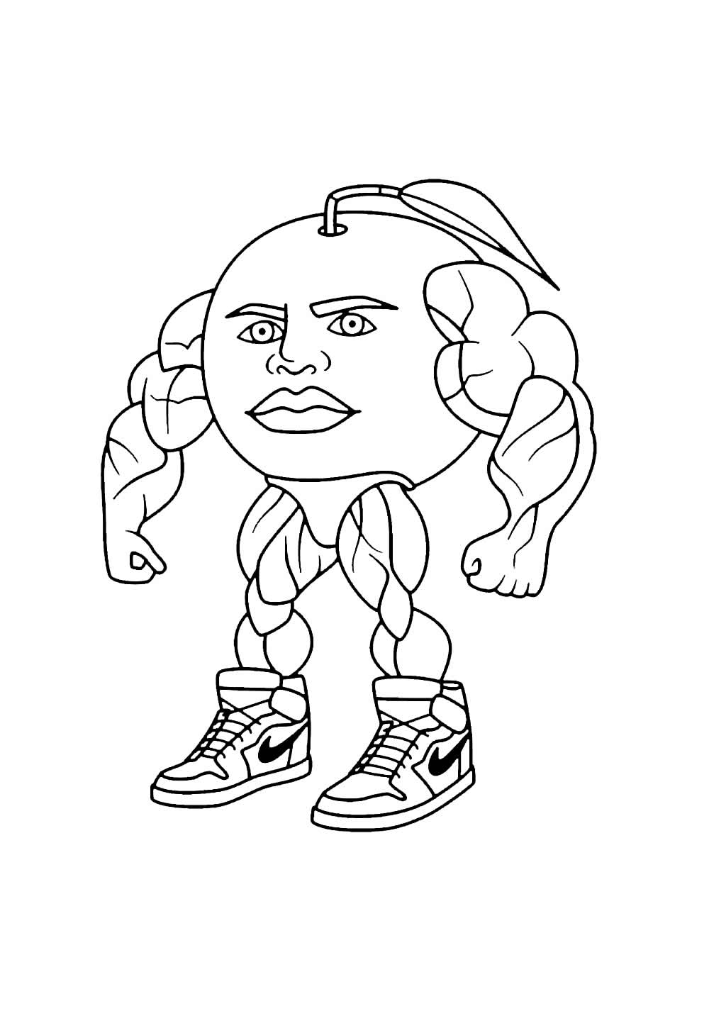 Desenhos Brainrot - Maçã