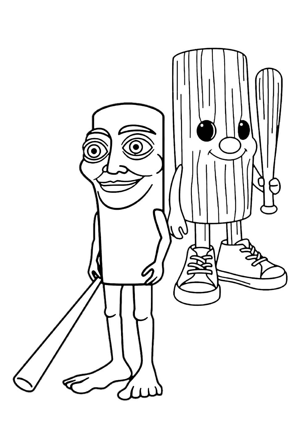 Desenhos Italian Brainrot - Porrete