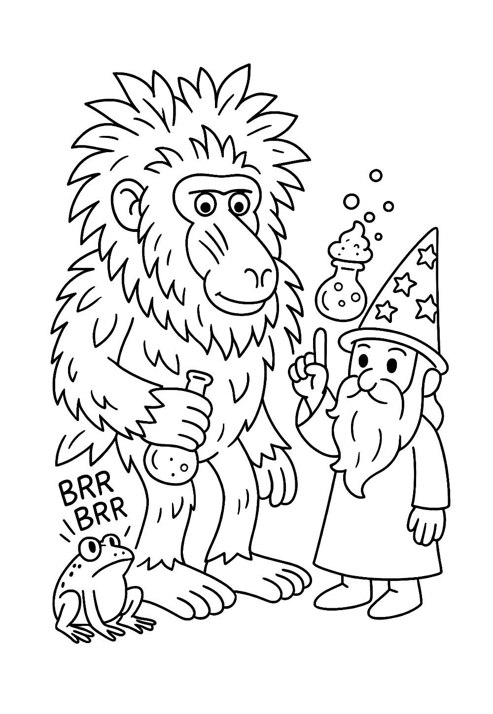 Desenhos Brainrot - Macaco