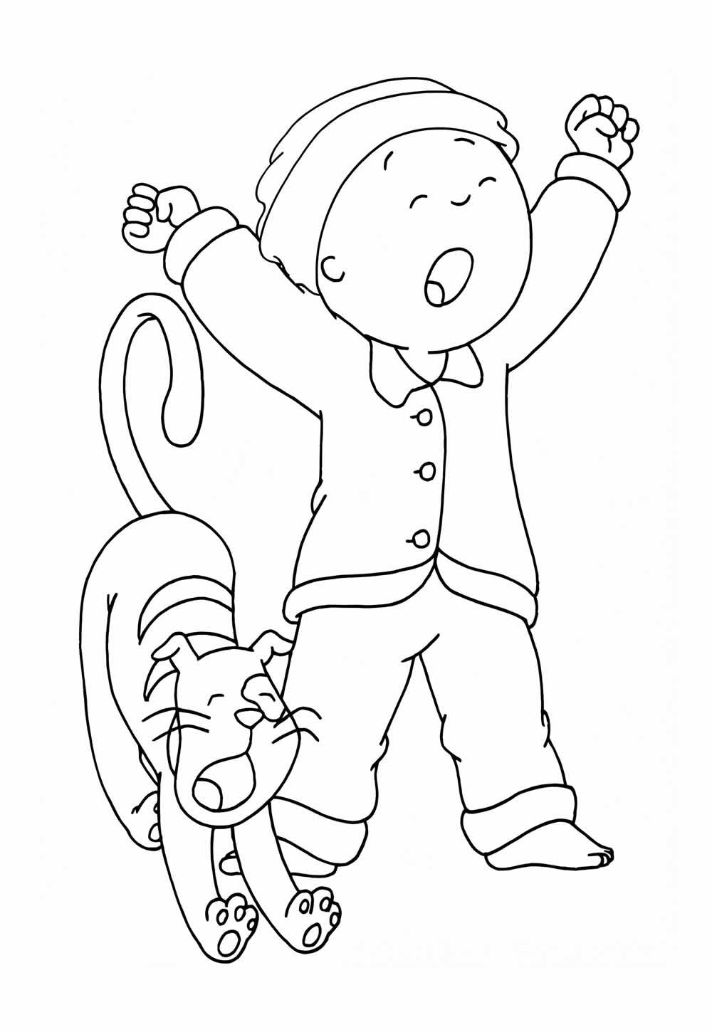 Desenho de Caillou