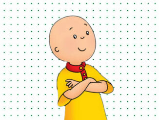 Desenhos de Caillou para colorir