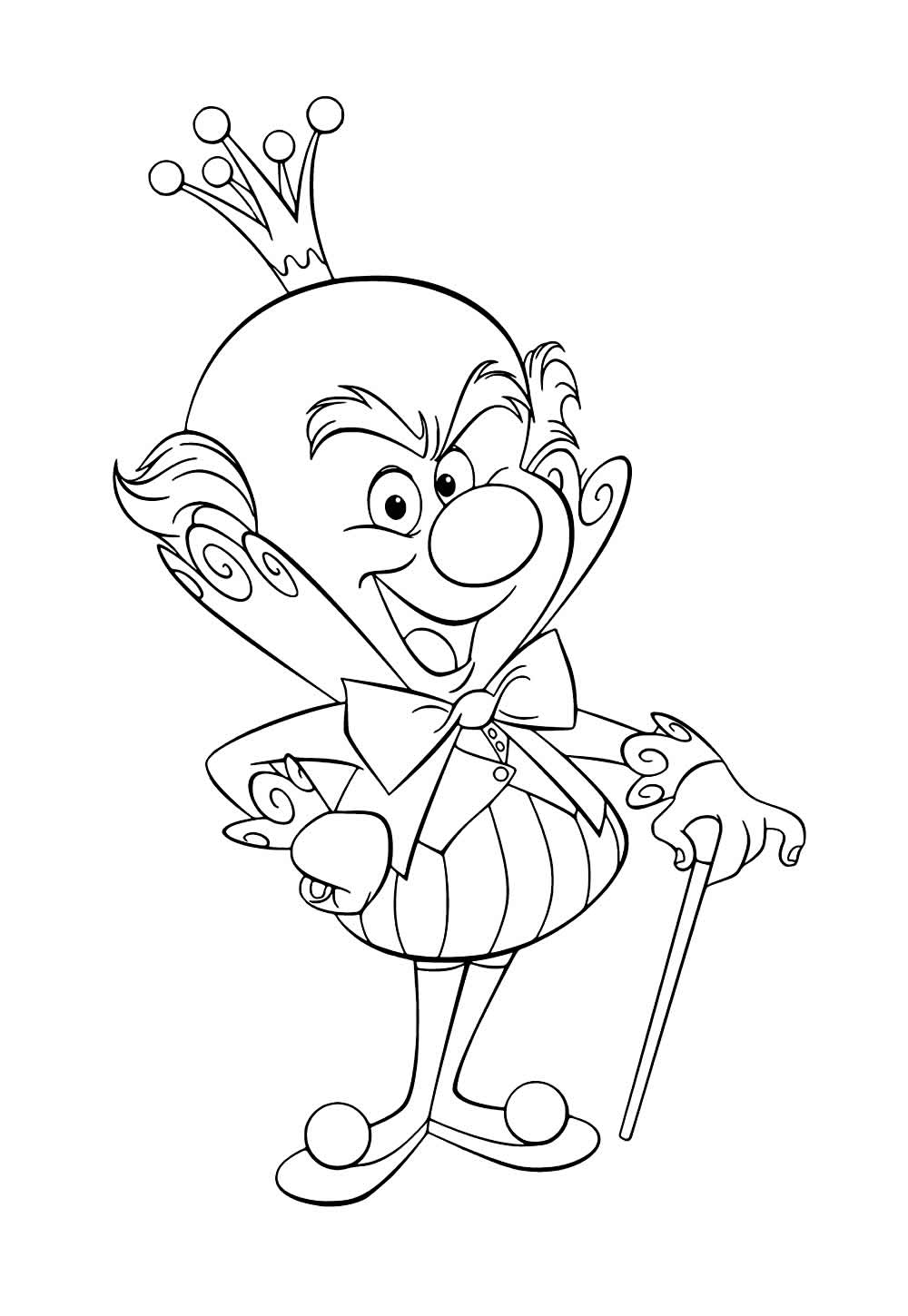 Detona Ralph para colorir