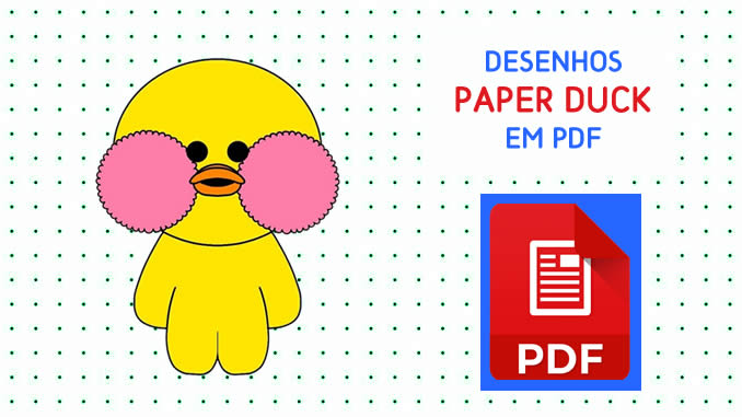 Desenhos de Paper Duck em PDF