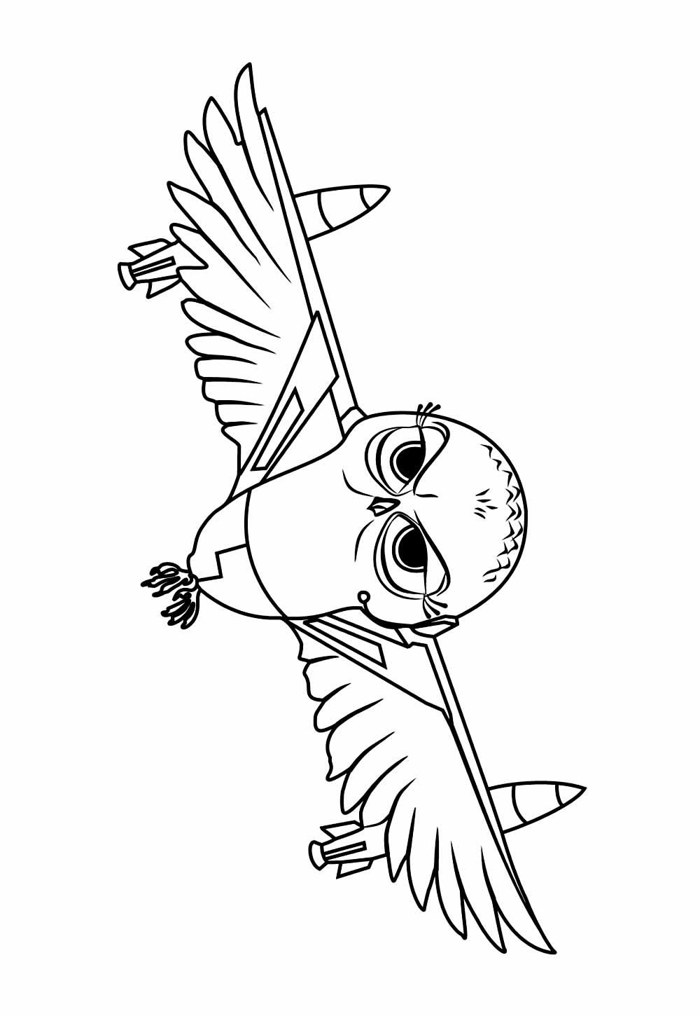 Pintar Pinguins de Madagascar - Desenho para colorir