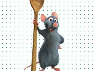 Desenhos de Ratatouille para colorir