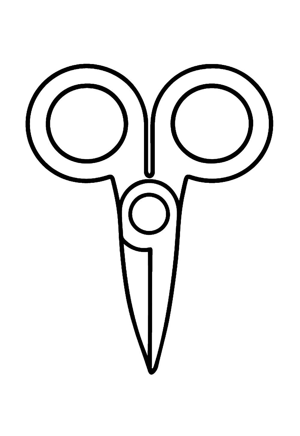 Desenho de Tesoura