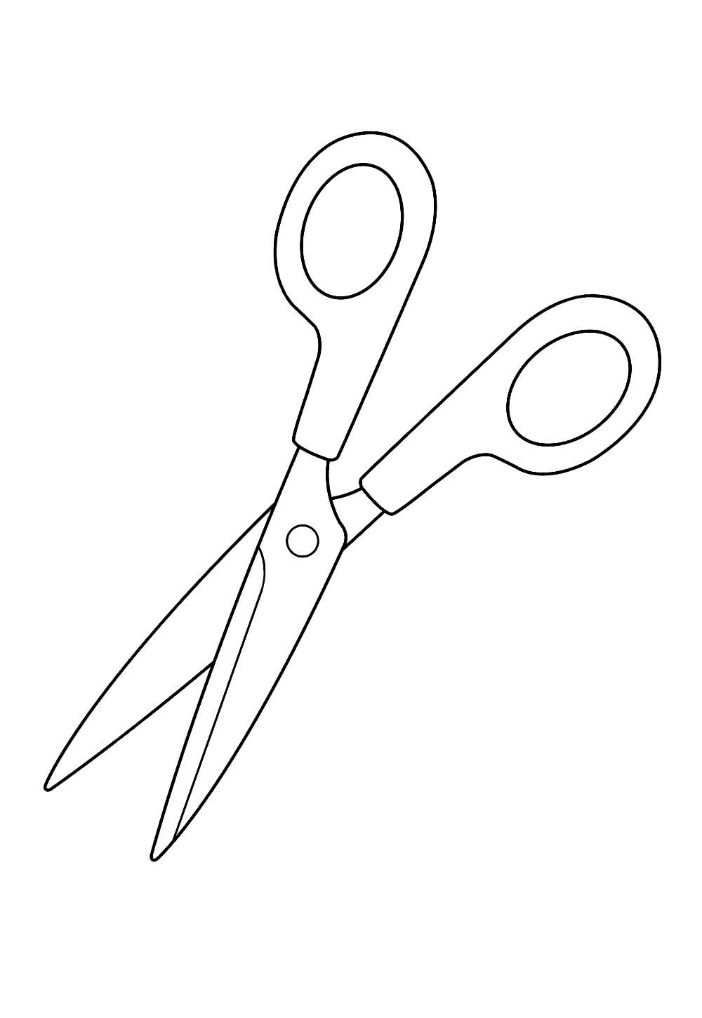 Desenho de Tesoura