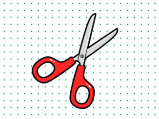 Desenhos de Tesoura para colorir