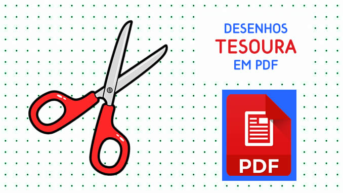 Desenhos de Tesoura em PDF
