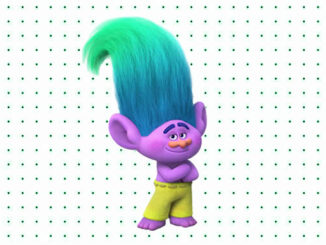 Desenhos de Trolls para colorir