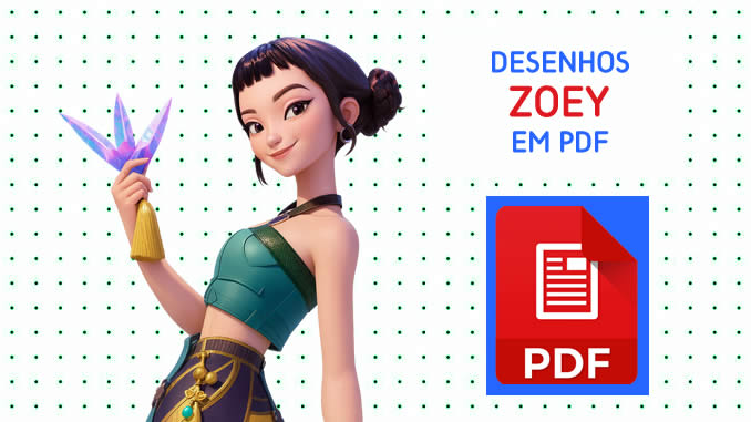 Desenhos da Zoey em PDF