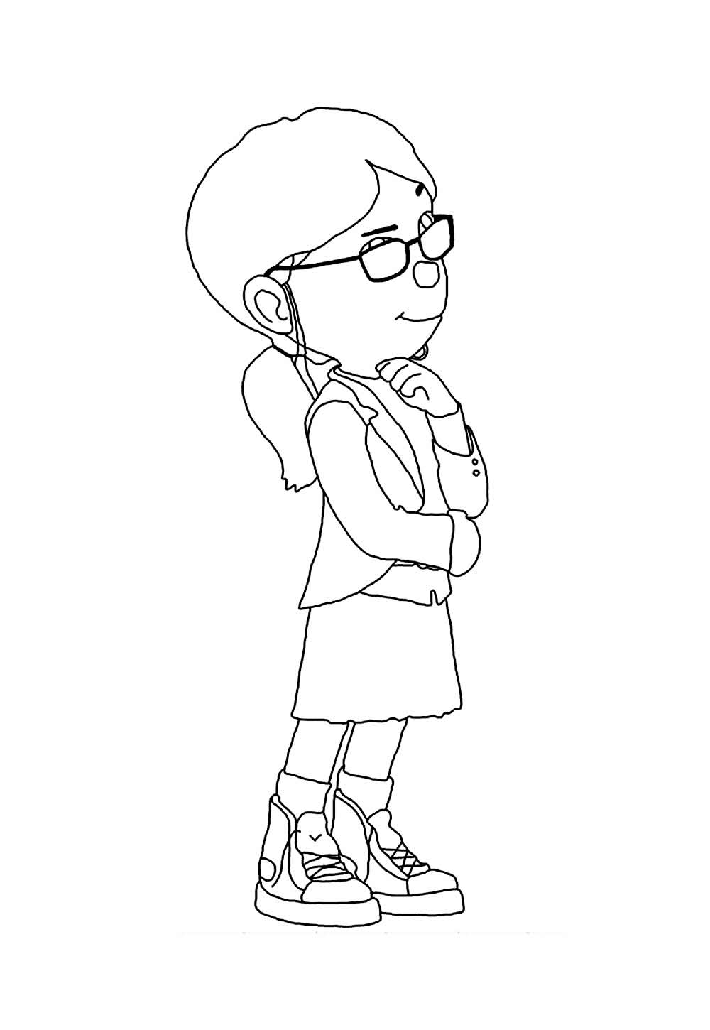 Desenho de Meu Malvado Favorito para pintar