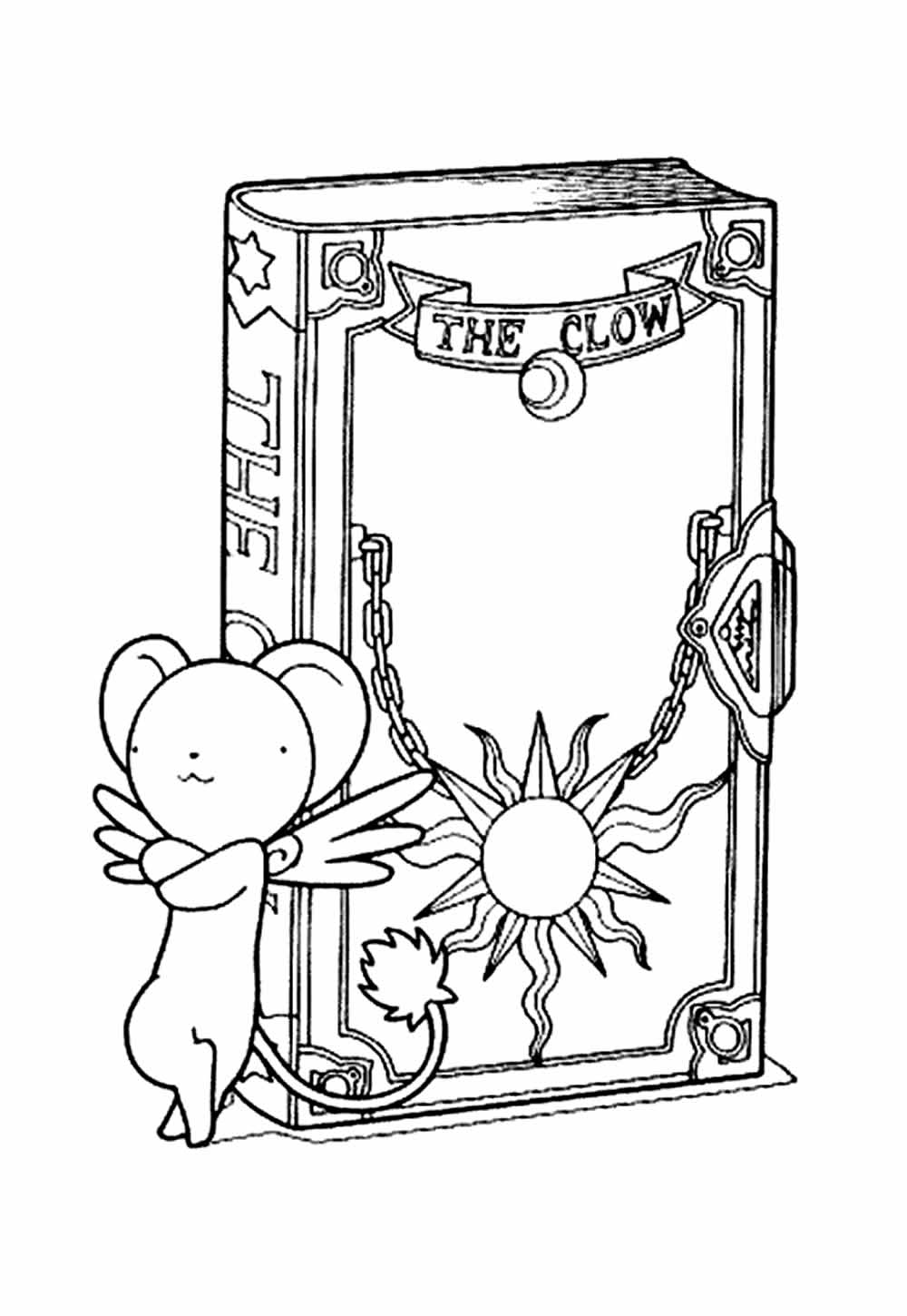 Desenho Sakura Card Captors