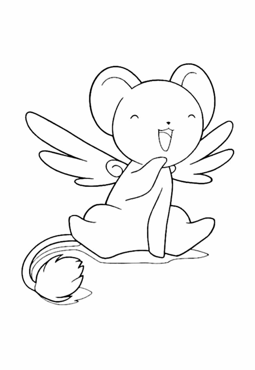 Desenho de Sakura Card Captors para imprimir