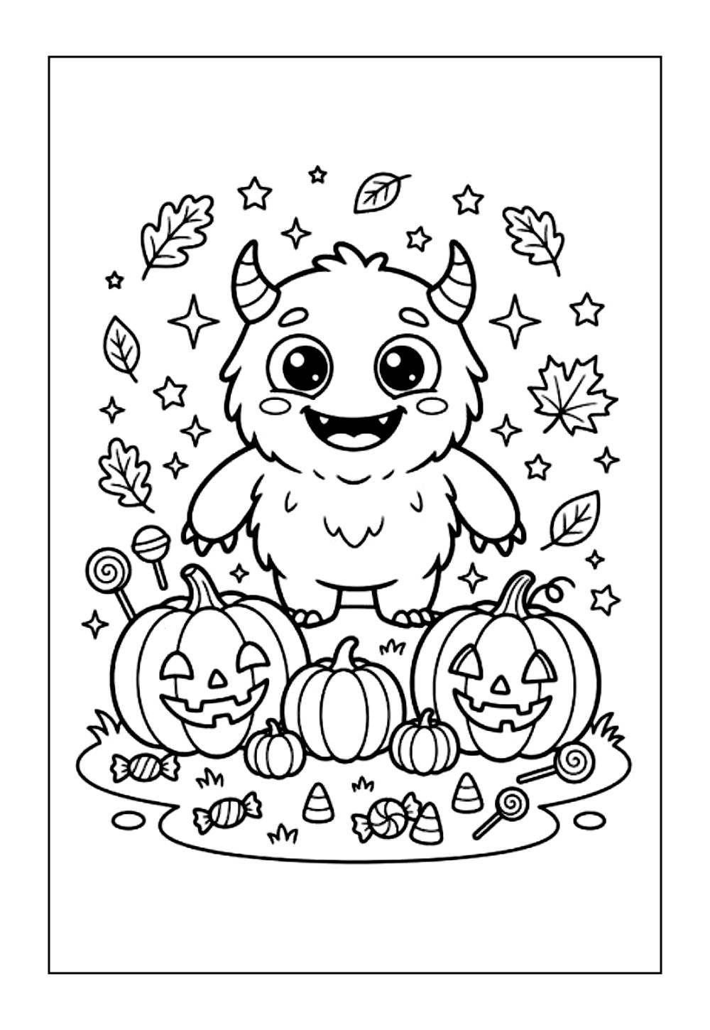 Halloween para colorir