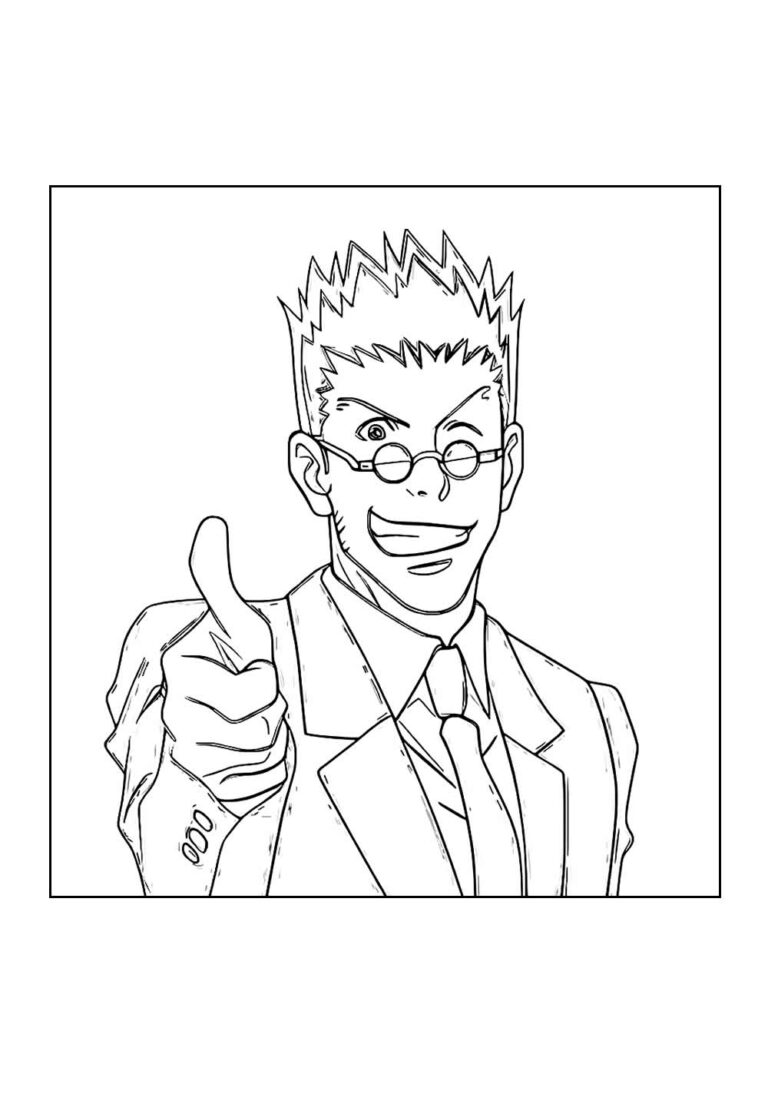 Desenhos de Hunter x Hunter para Colorir e Pintar - Tudo Para Colorir