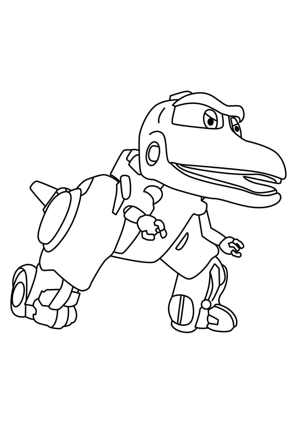 Desenhos de Mecanimais para colorir