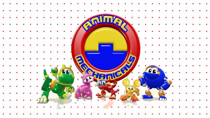 Desenhos de Mecanimais para colorir