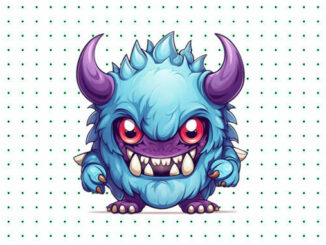 Desenho de Monstro Assustador para colorir