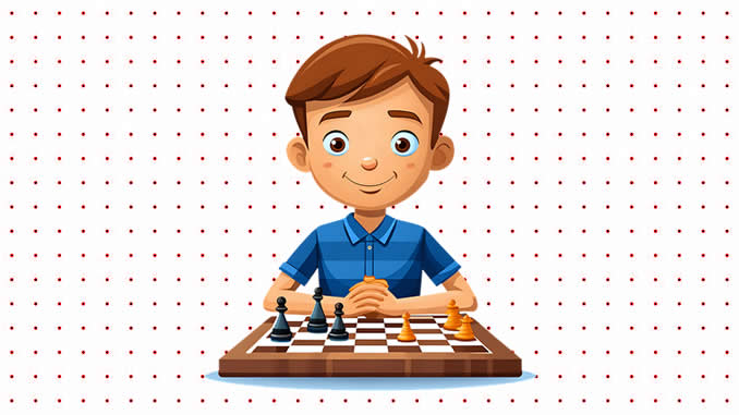 Desenhos de Xadrez para colorir