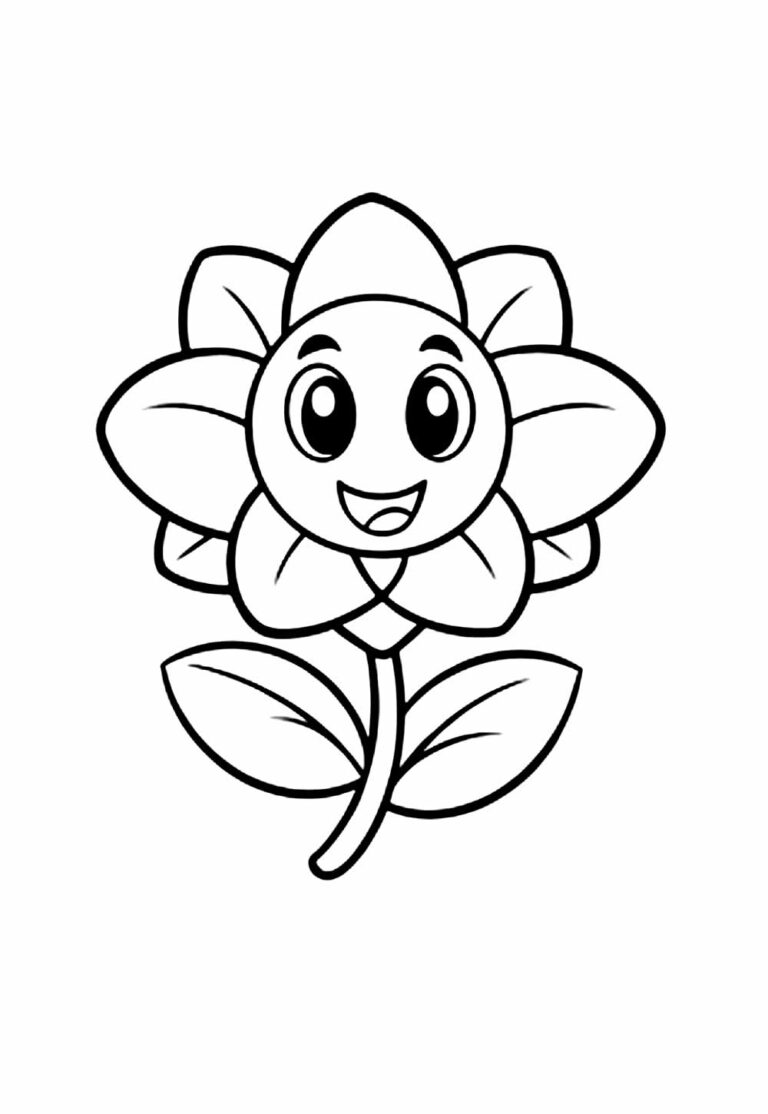 Desenhos Fáceis para Crianças - Tudo Para Colorir