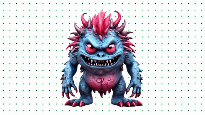 Desenhos de Monstro para colorir