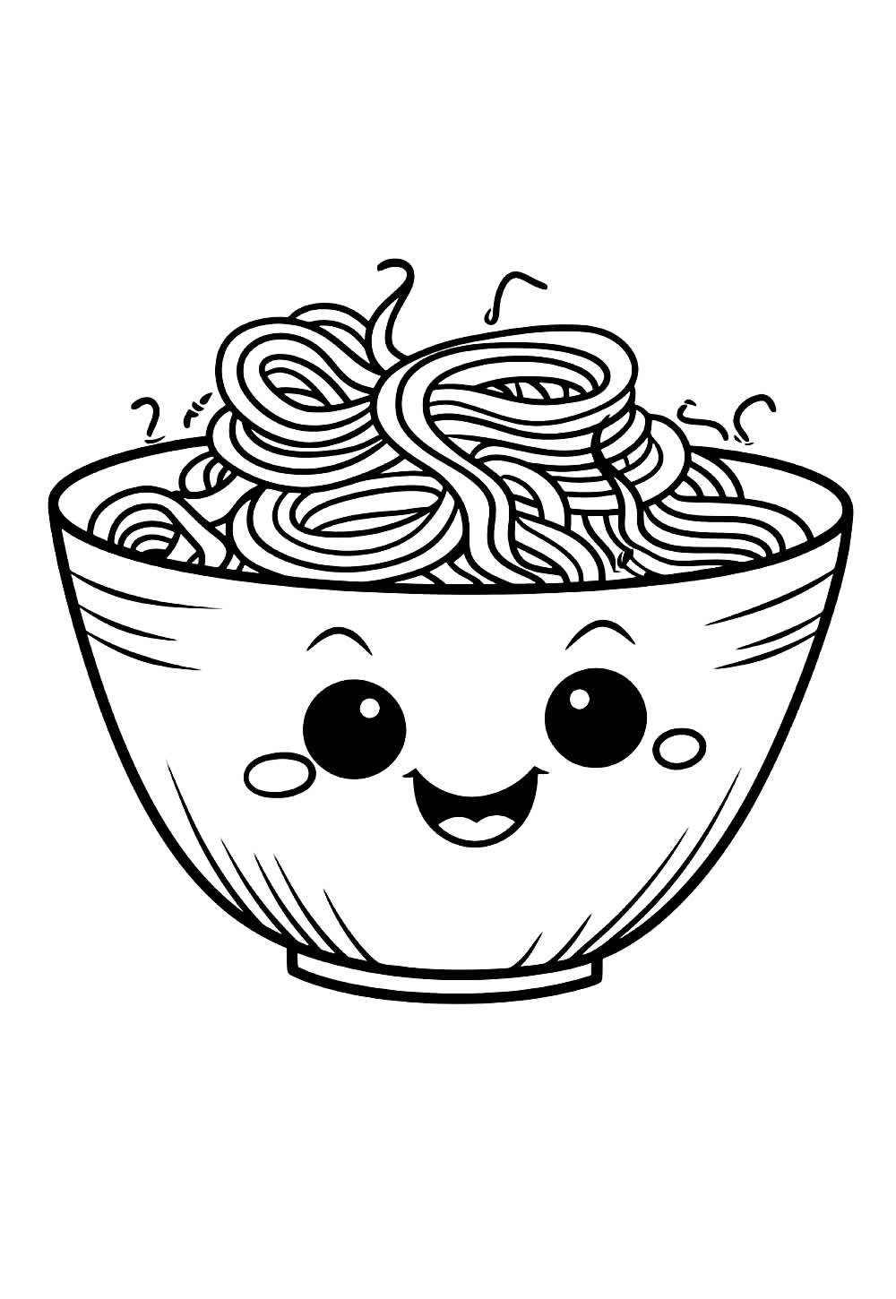 Desenho Fofo de Lámen