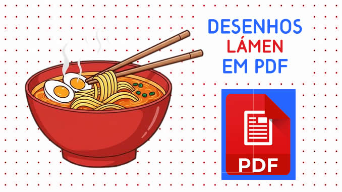 Desenhos de Lámen em PDF