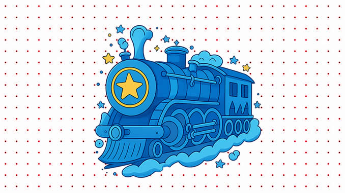 Desenhos de O Expresso Polar para colorir