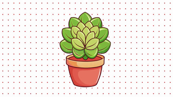 Desenhos de Suculentas para colorir