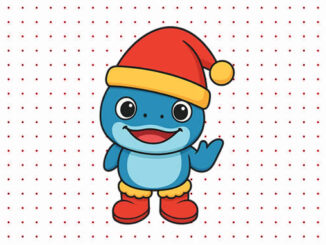 Desenhos de Tralalero Tralala de Natal para colorir