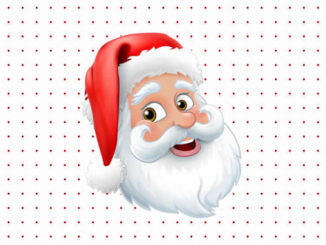 Moldes de Papai Noel para imprimir