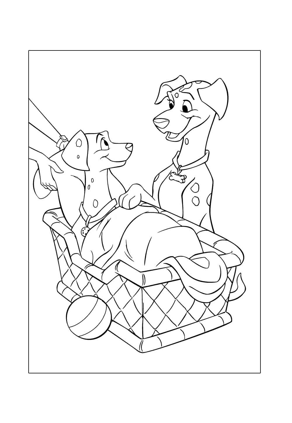 Desenho de 101 Dálmatas