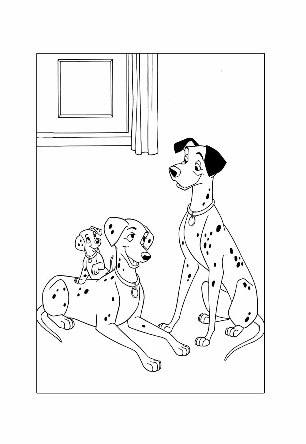 Desenho de 101 Dálmatas