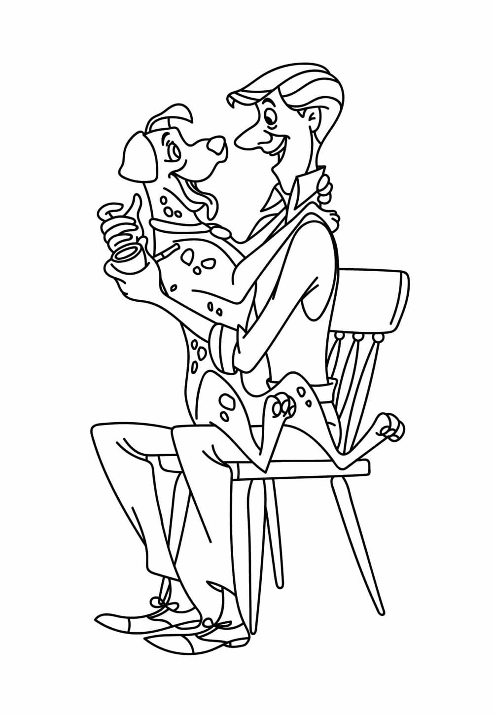Desenho de 101 Dálmatas