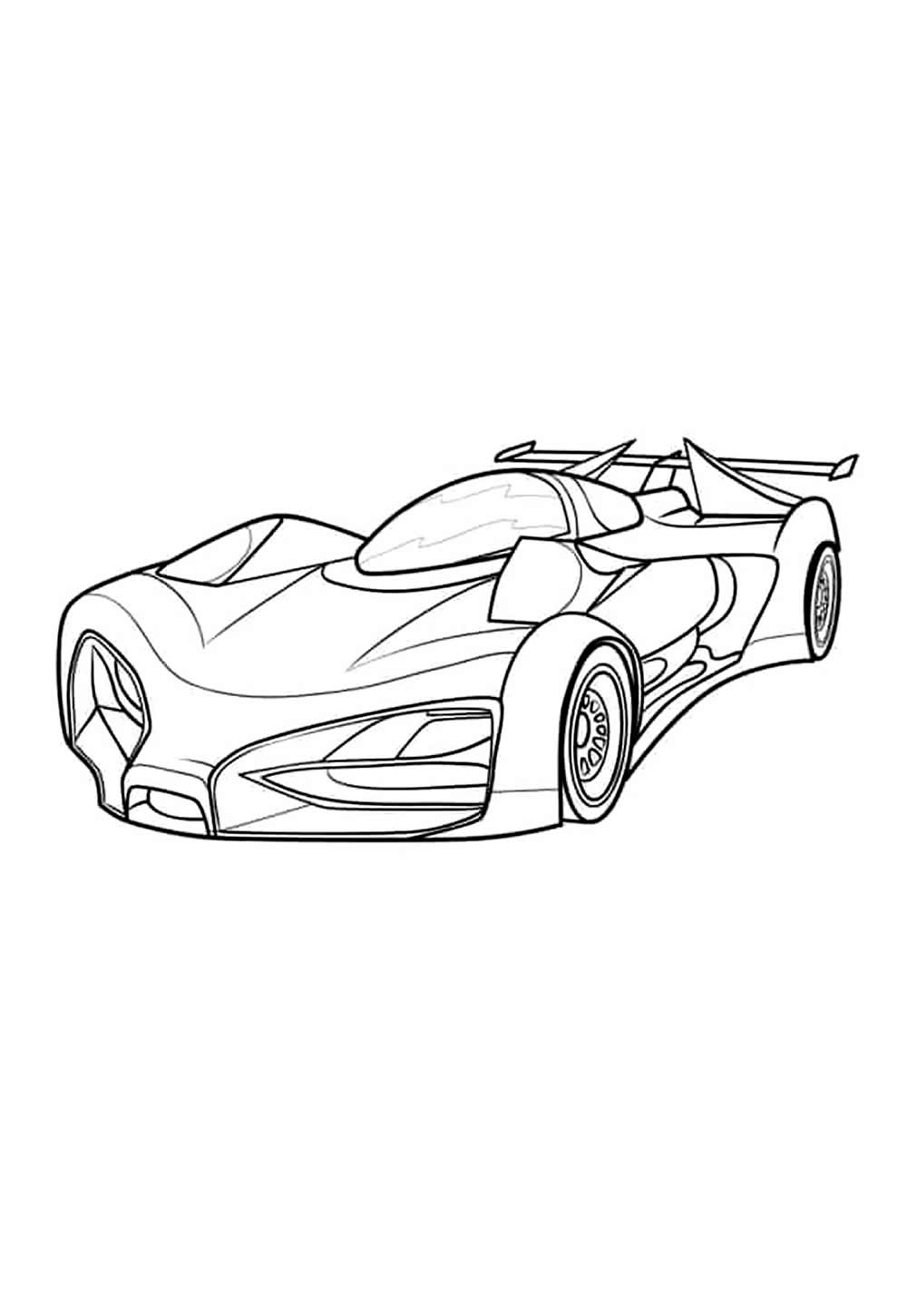 Desenho de Batmóvel