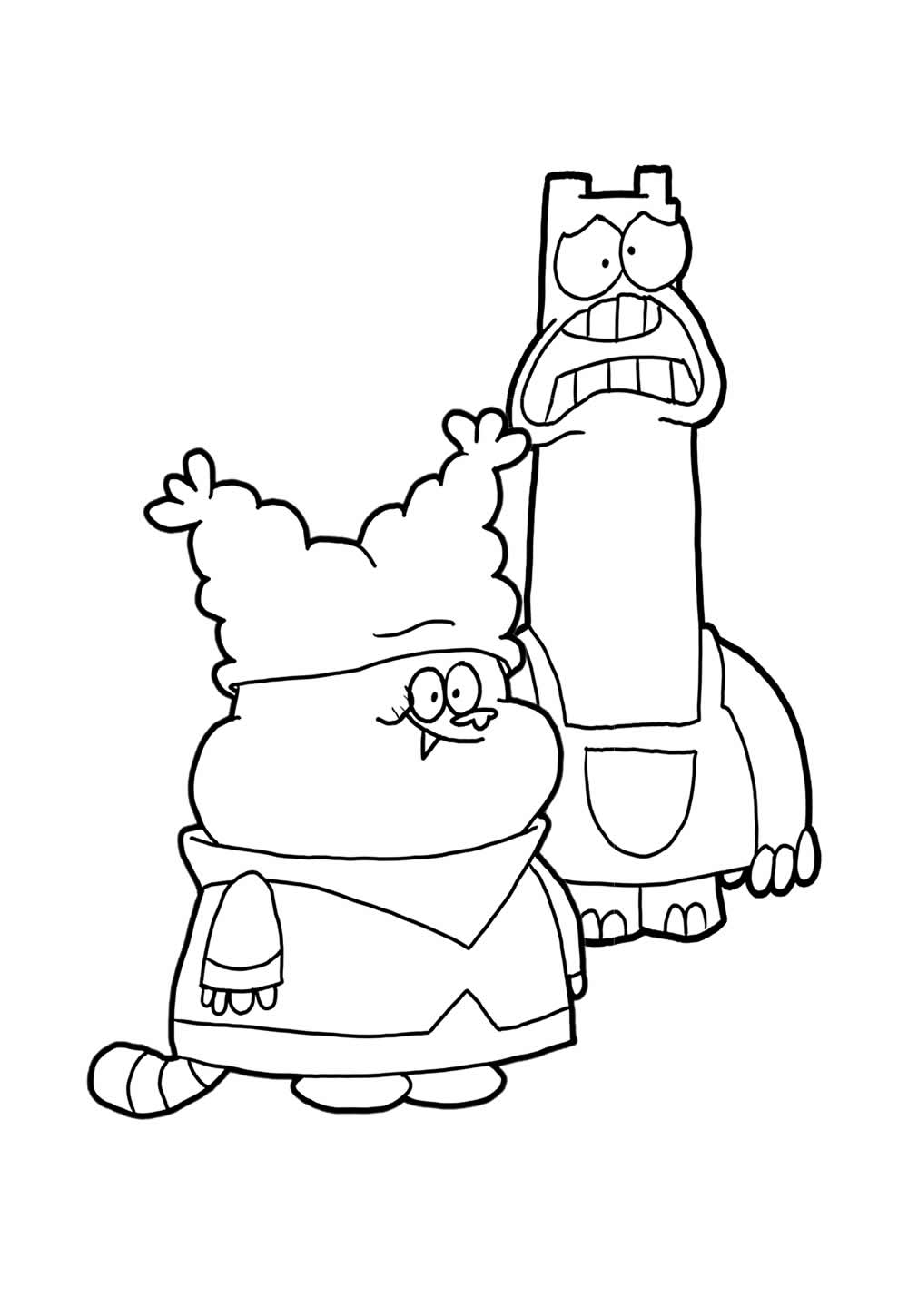 Desenho de Chowder